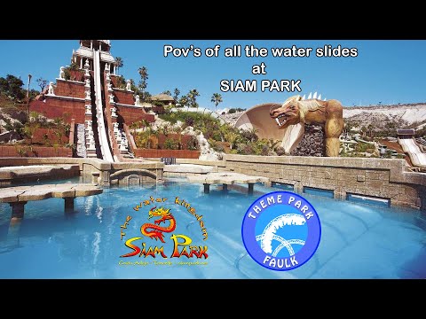 Every Waterslide at Siam Park 4k POV