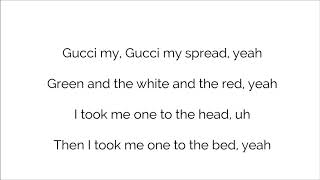 Blackbear- Gucci Linen LYRICS ft 2 Chainz
