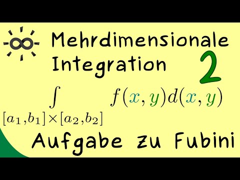 Mehrdimensionale Integration 2 | Satz von Fubini (Aufgabe 1)