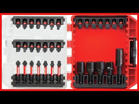 CRAFTSMAN Drill/Driver Set, Impact Ready Bits, 33 Pieces (CMAF1333)