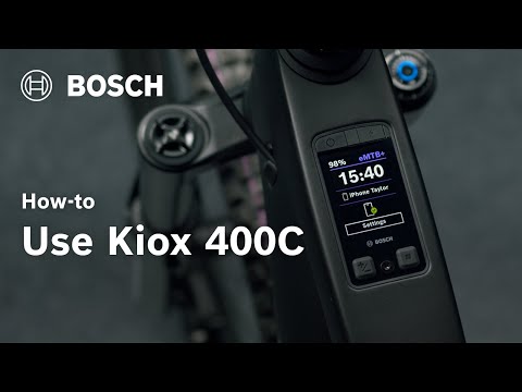 How-to | How to use Kiox 400C | Bosch eBike Systems