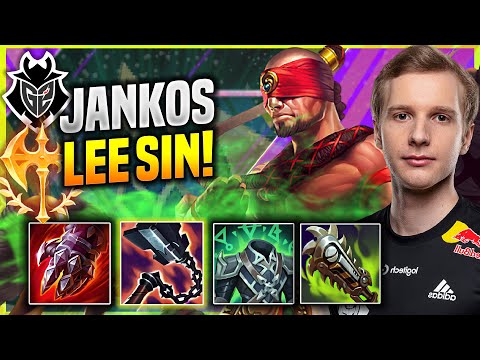 JANKOS HARD CARRY WITH LEE SIN JUNGLE! - G2 Jankos Plays Lee Sin JUNGLE vs Diana! | Season 11