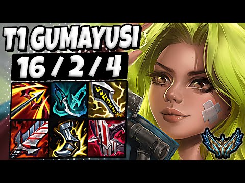 T1 Gumayusi Zeri vs Aphelios [ ADC ] Korea Challenger Patch 13.5 ✅