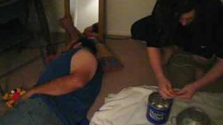 Nothing Can Wake This Guy Up...Not Even Firecrackers!