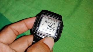 Setting Time On Casio DB36-1A Data Bank