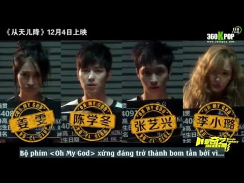 [Vietsub] 151210 iQiyi 'Oh My God' Cast Interview [EXO Team]