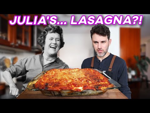 Don’t Be Offended by Julia Child’s Lasagna