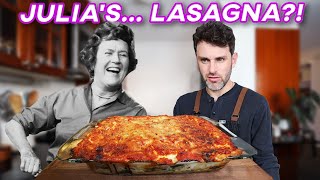 Don’t Be Offended by Julia Child’s Lasagna