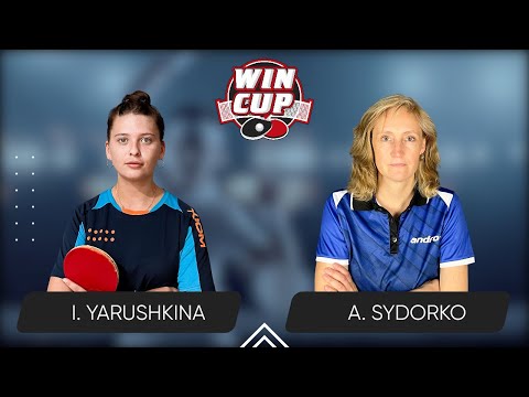 17:30 Iryna Yarushkina -  Anzhela Sydorko West 3 WIN CUP 01.12.2023 | TABLE TENNIS WINCUP