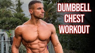 Chest Routine Using ONLY Dumbbells | Home Workout