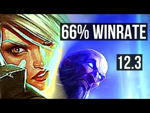 RIVEN vs RYZE (TOP) | Rank 1 Riven, 66% winrate, 11/2/3, Dominating | TR Grandmaster | 12.3