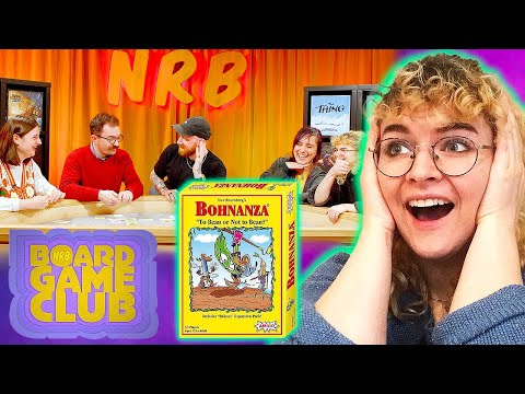 Let's Play BOHNANZA With Ellen from Oxventure | Board Game Club