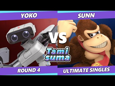TAMISUMA 242 Round 4 - yoko (ROB) Vs. sunn (Donkey Kong) SSBU Smash Ultimate