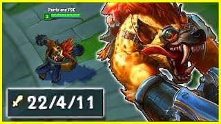 WARWICK REWORK JUNGLE - 2v5 UNOFFICIAL PENTAKILL  