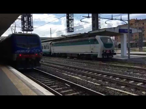 E403.020 sull' IC 510 Salerno - Torino Porta Nuova, in partenza da Roma Ostiense