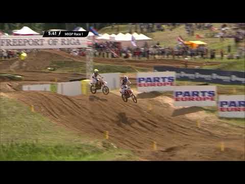 Cairoli vs Prado | MXGP Race 1 | MXGP of Latvia 2021 #motocross