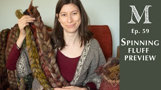 Marina Skua Ep 59 – Spinning fibre preview and a little bit of crochet