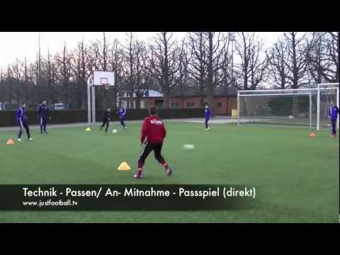 Technik - Passen/ An- Mitnahme - Passspiel in 2 Variationen