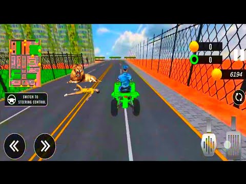 US Army ATV Transport Truck Simulator - Transporting Trailer Truck Driving - Android GamePlay