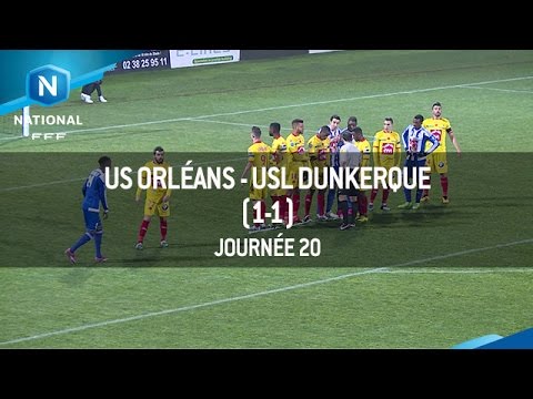 J20 : US Orléans - USL Dunkerque (1-1), le résumé