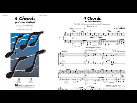 4 Chords by The Axis Of Awesome (A Choral Medley) | SATB Choir | Arr. Mark Brymer