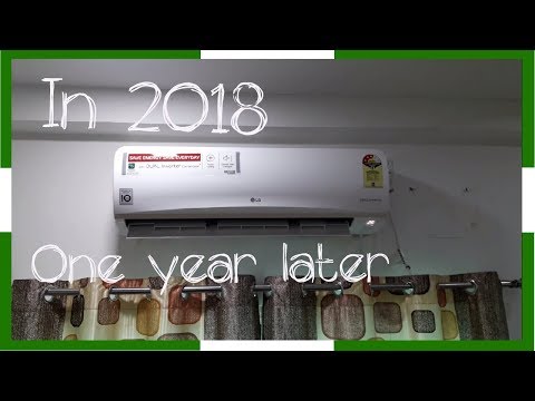 2018 LG Dual inverter AC | one year later | Q&A Video