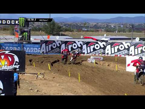 Vialle vs Beaton Battle - MX2 Race 1 - MXGP of Spain 2020