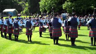 Field Marshal Montgomery Pipe Band - County Tyrone Championships 2011, Dungannon