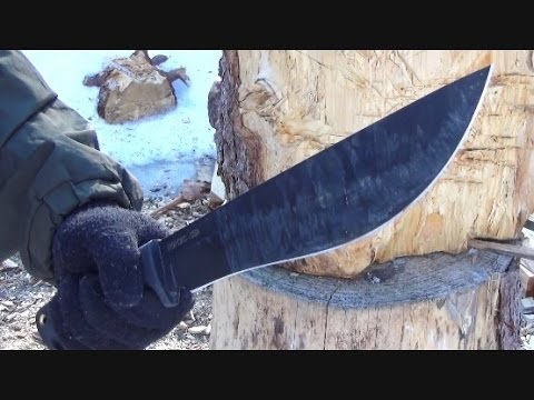 Ontario SP53 Knife Testing and Review Video