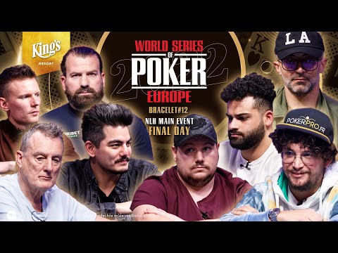 🇩🇪 Final Table des €10.350 WSOP Europe Main Events live aus dem King's Resort 👑