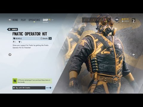 Fnatic Operator Kit - Rainbow Six Siege