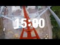 15 MINUTE TIMER with ALARM: TALLEST ROLLER COASTER
