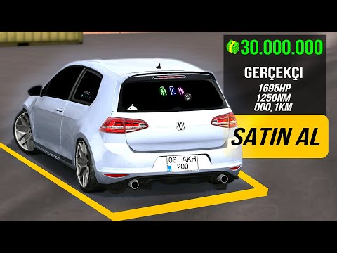 GERÇEKÇİ ARABA Satarak ZENGİN OLDUM !! Car Parking Multiplayer