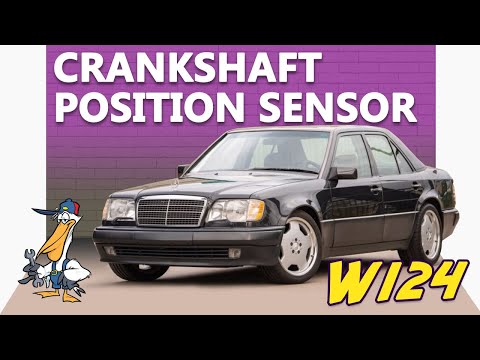 Mercedes-Benz W124 E-Class Crankshaft Positioning Sensor Replacement