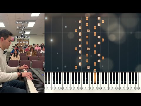 Playing the illegal mashup for my class project | Andy Morris | Piano Tutorial | Piano Cover