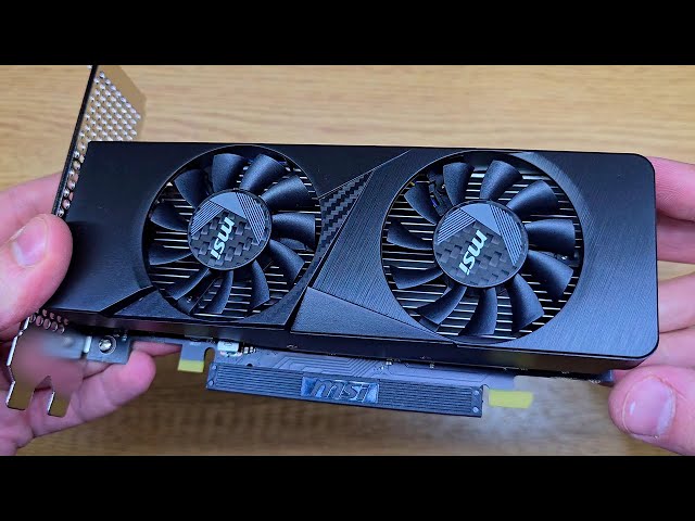 Vídeo relacionado con MSI Tarjeta gráfica Gaming RTX 3050 LP 6G OC (NVIDIA RTX 3050, 96 bits, Boost Clock: 1492 MHz, 6GB GDDR6 14 Gbps, HDMI/DP, Arquitectura Ampere)