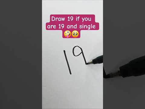 Draw 19 if you are 19 and single 🥹🤪 #amongus #shorts