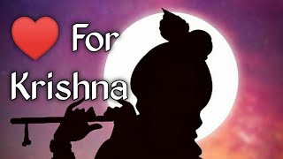 Love For Krishna ❤️ || Krishna Quotes ||  #shorts #krishnashorts #whatsappstatus