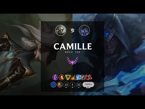 Camille Top vs Sylas - EUW Master Patch 12.11