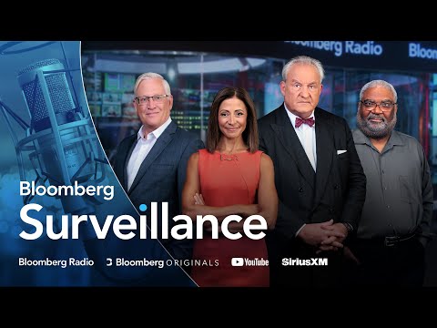 Capture d'écran du flux en direct de la chaîne de télévision en ligne Bloomberg Podcasts