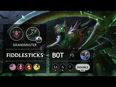 Fiddlesticks Bot vs Ezreal - NA Grandmaster Patch 9.8
