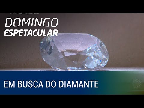 André Tal shows the mine where the largest diamond in history was found.