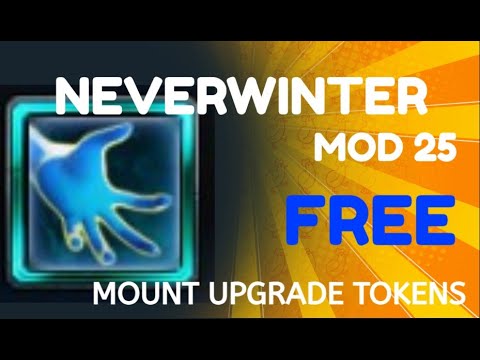 Neverwinter Mod 25: Free mount upgrade tokens