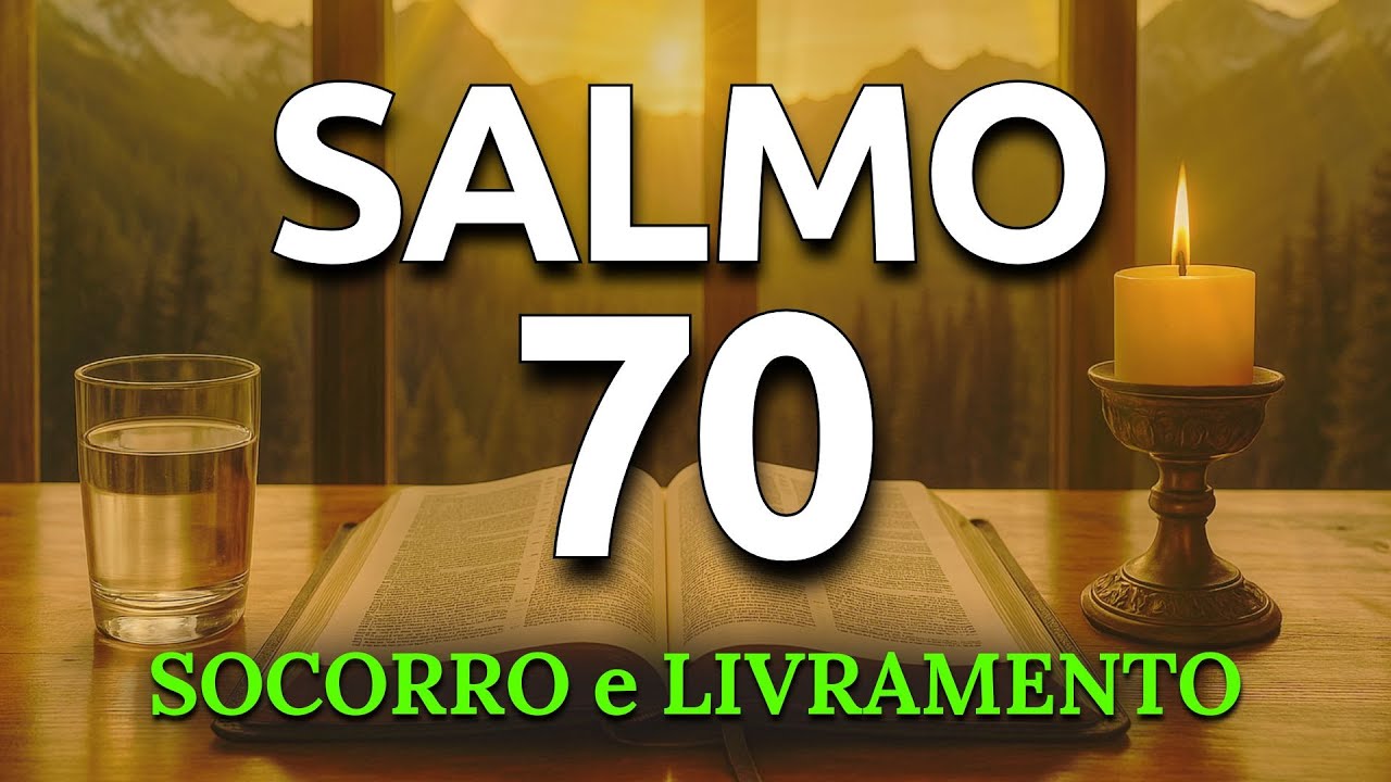 PODEROSA ORAÇÃO DO SALMO 70 PARA PROTEÇÃO IMEDIATA, LIVRAMENTO E MILAGRE URGENTE