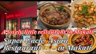 Super Uncle Asian Restaurant 👩🍳👩🍳🧑🍳Do you know it? A lovely 💓little Restaurant in Makati 👍👍