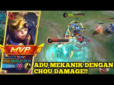 RECALL² CHOU DAMAGE‼️ | BUILD DAMAGE X-BORG 2022 |BEST BUILD X-BORG 2022 |BUILD X-BORG TERSAKIT 2022