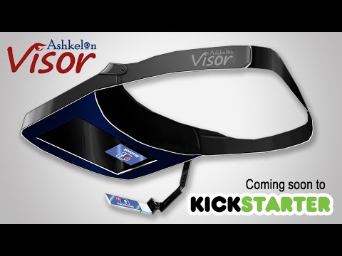 Ashkelon Visor - Low Cost Wearable Heads Up Display (HUD) coming to kickstarter!