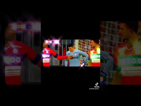 amazing football by Ronaldo and goal for Messi in efootball mobile gameplay ❤️