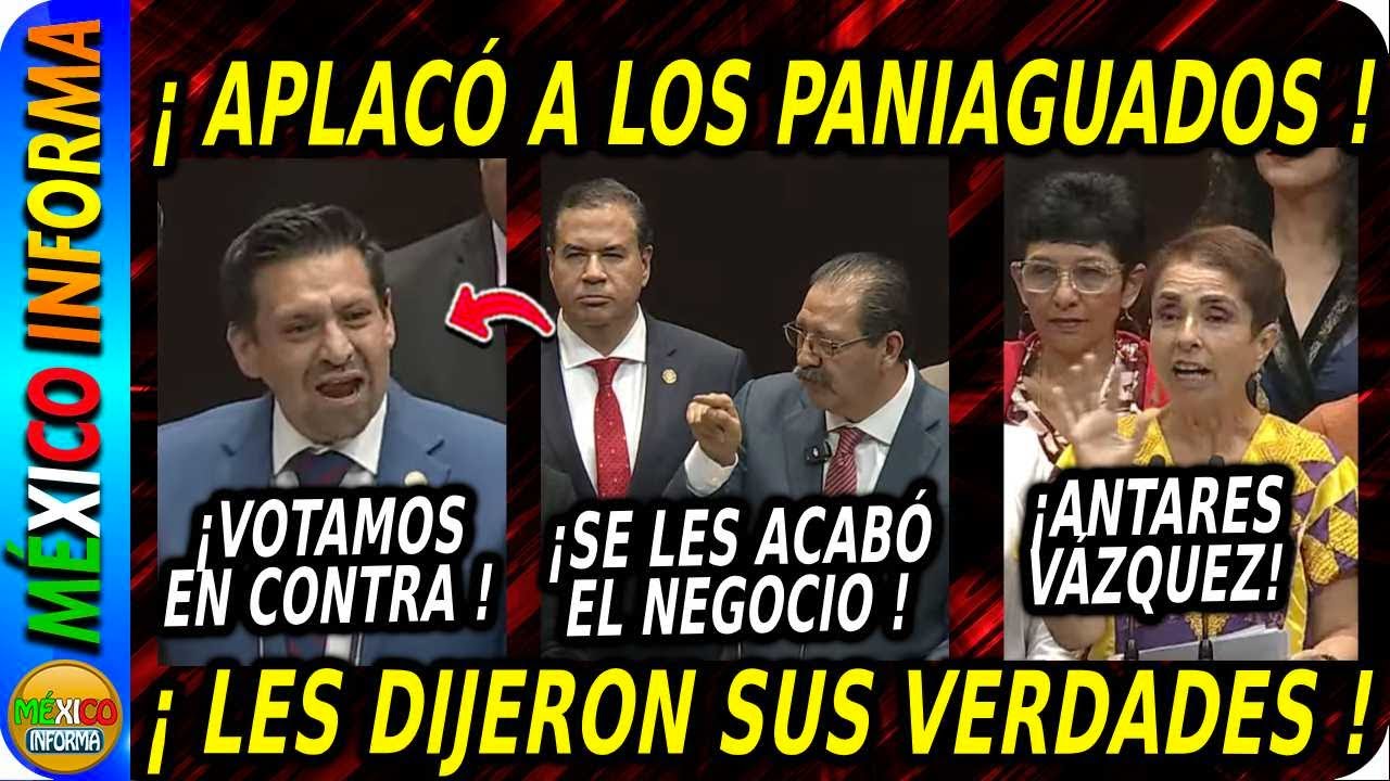 ANTARES VÁZQUEZ Y REGINALDO APLACARON A LOS PANIAGUADOS. SE PUSIERON VERDES DEL CORAJE.