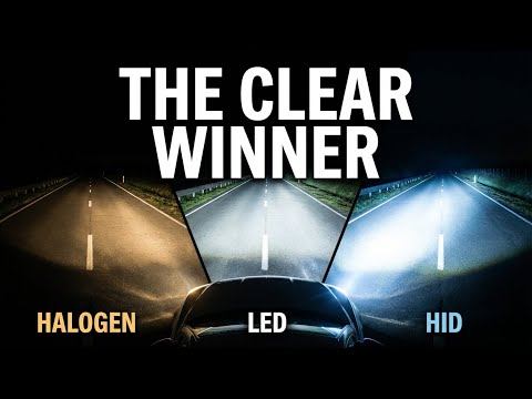 HID vs LED vs Halogen Headlights: Which Actually Performs Best?
